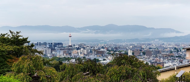 Kioto, Japón, 04 de octubre de 2016:- Horizonte de Kioto