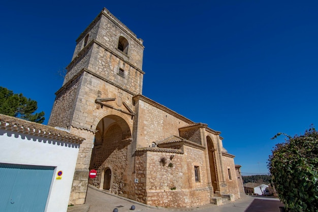 Kirche der Allerheiligsten Dreifaltigkeit in Alarcon Cuenca