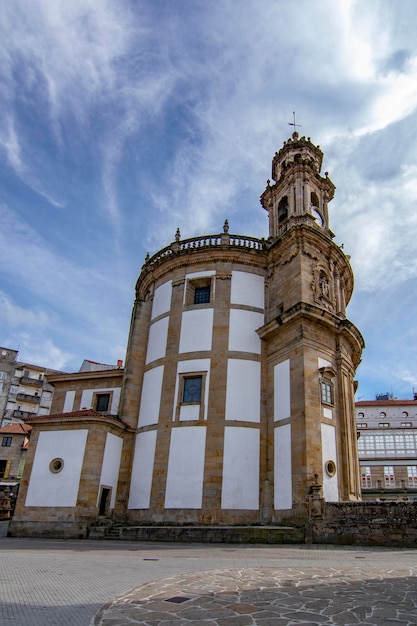 Kirche der Peregrina in Pontevedra Galizien