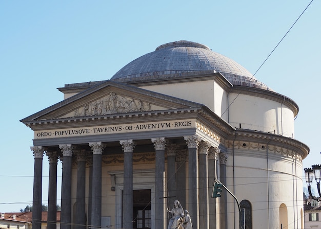 Kirche Gran Madre in Turin