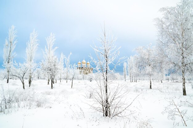 Kirche im Winter