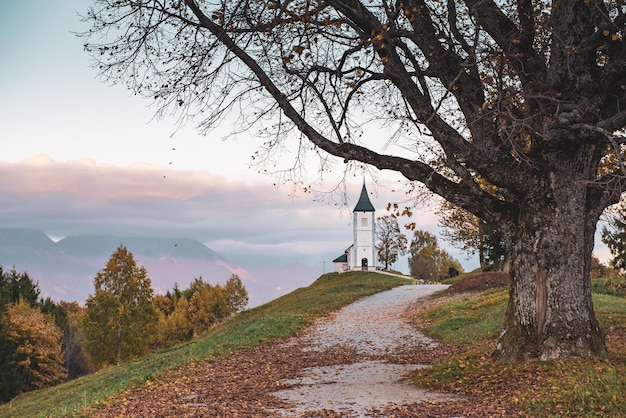 Kirche Jamnik Slowenien