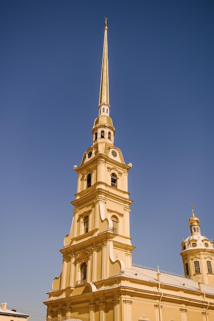 Kirche Peter-und-Paul-Festung St. Petersburg Russland März 2023