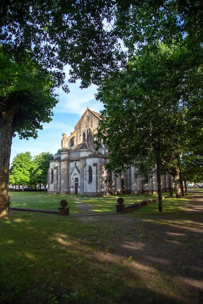 Kirche SainteEugénie in Pontonxsurl'Adour NouvelleAquitaine im Südwesten Frankreichs