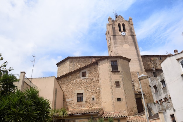 Kirche Sant Marti de Calonge, Provinz Girona, Katalonien, Spanien