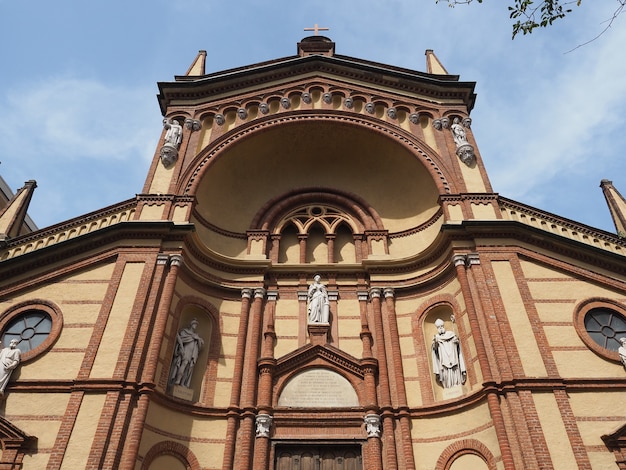 Kirche Santa Barbara in Turin