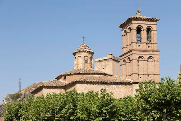 Kirche von Alhama de Aragon Zaragoza Spanien