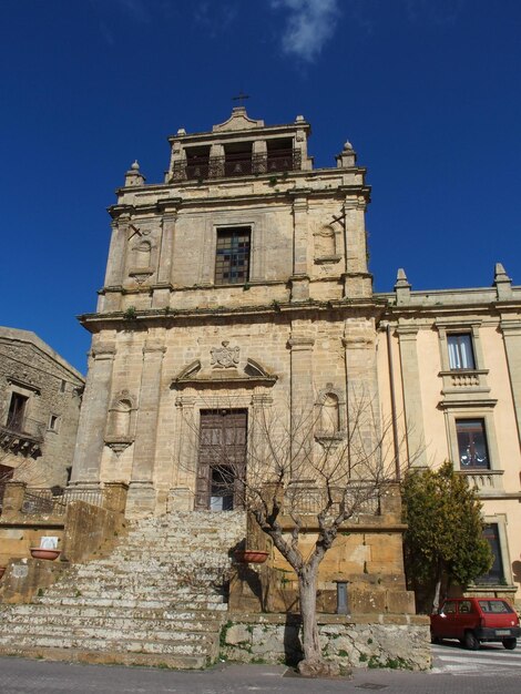 Kirche von Santa Chiara in der Stadt Enna, Sizilien, Italien