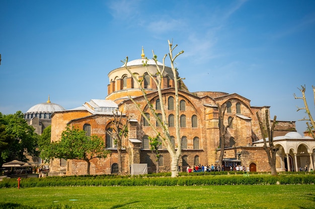 kirche von st irene im historischen zentrum von istanbul