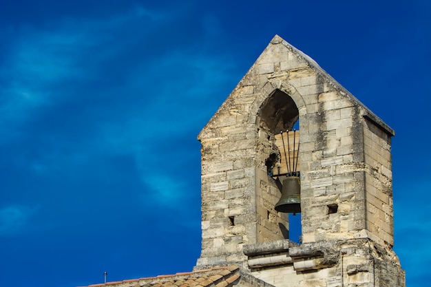 Kirchenglocketurm im Palast des Papstes in Avignon, Frankreich