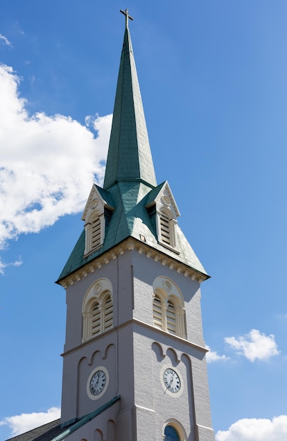 Kirchturm der St. George Episcopal Church