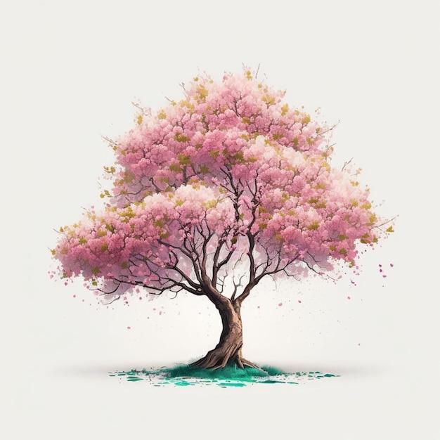 Kirschblüten-Baum-Zweig