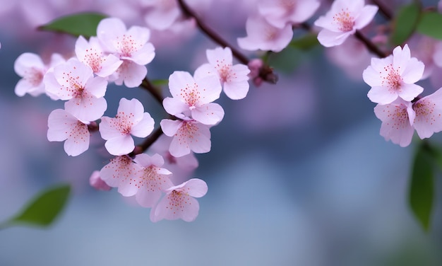 Kirschblüten, blühende Sakura-Blume