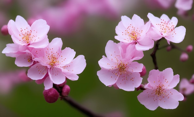Kirschblüten, blühende Sakura-Blume