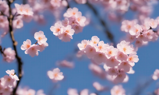 Kirschblüten, blühende Sakura-Blume