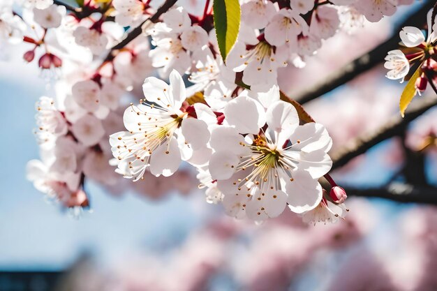 Kirschblüten im Frühling