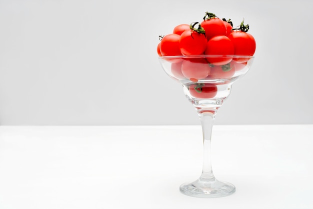 Kirschtomaten in einem Glas