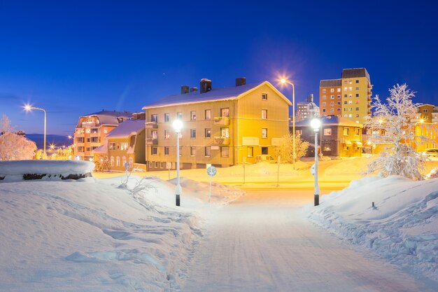 Kiruna Stadtbild