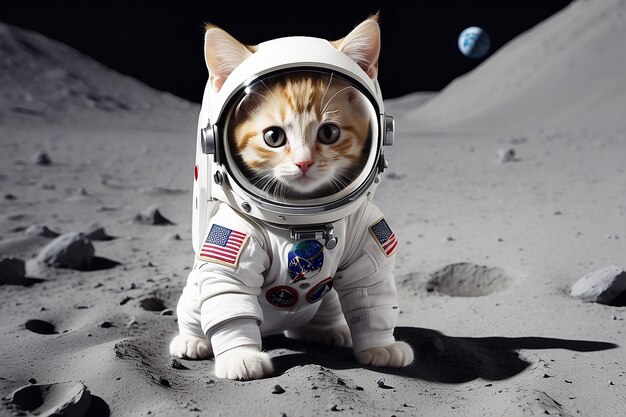 Foto kitty, la astronauta. ¿qué es esto?