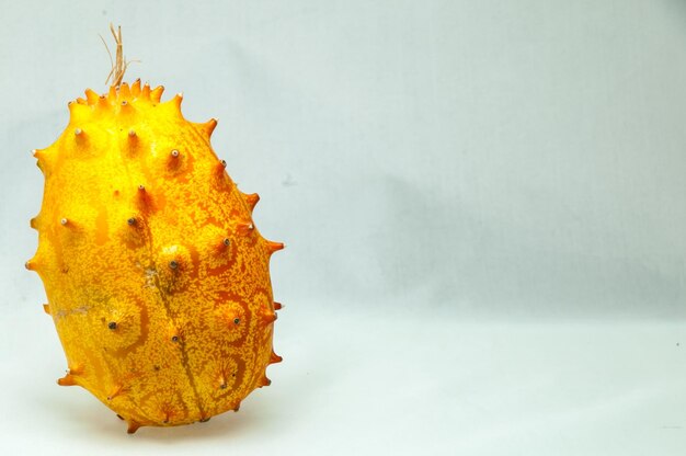 Kiwano Cucumis Metuliferus Vegetal Exótico Laranja Tropical Frutas