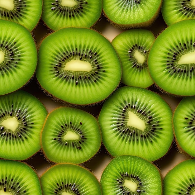 Foto kiwi como azulejos sin costuras