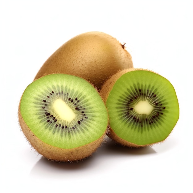 Kiwi isolado no fundo branco