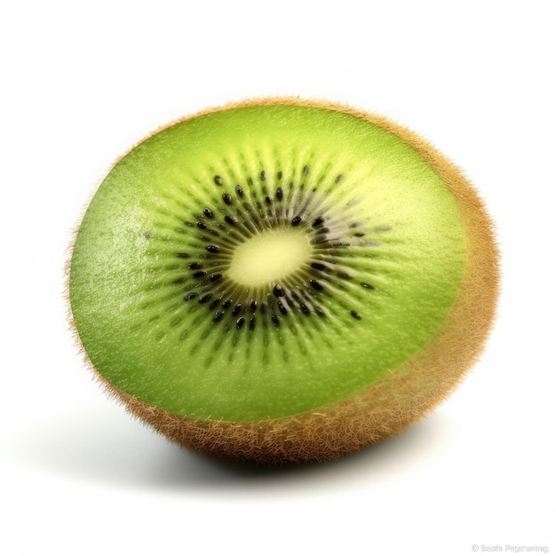 kiwi sobre fondo blanco