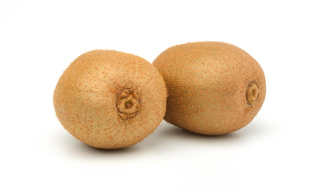 Kiwis isolados no fundo branco