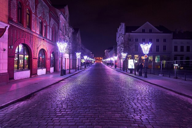 Klaipeda Lituânia 24 de fevereiro de 2023 Klaipeda Light Festival