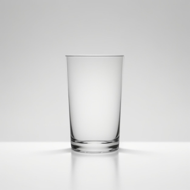 Klares Glas Wasser auf dem Tisch