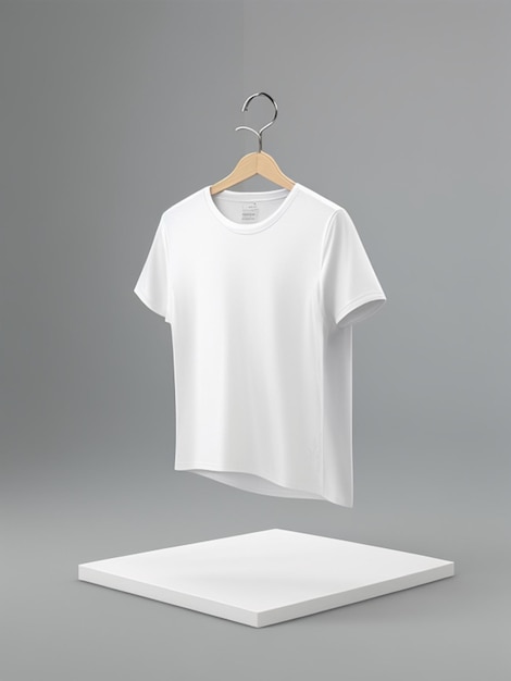 Klares und sauberes T-Shirt-Modell