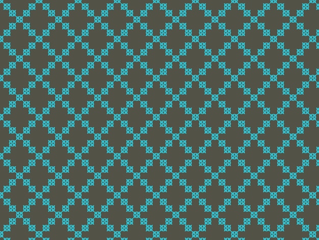 Klassische Batik Musterdesign Hintergrund geometrische Mandala Tapete