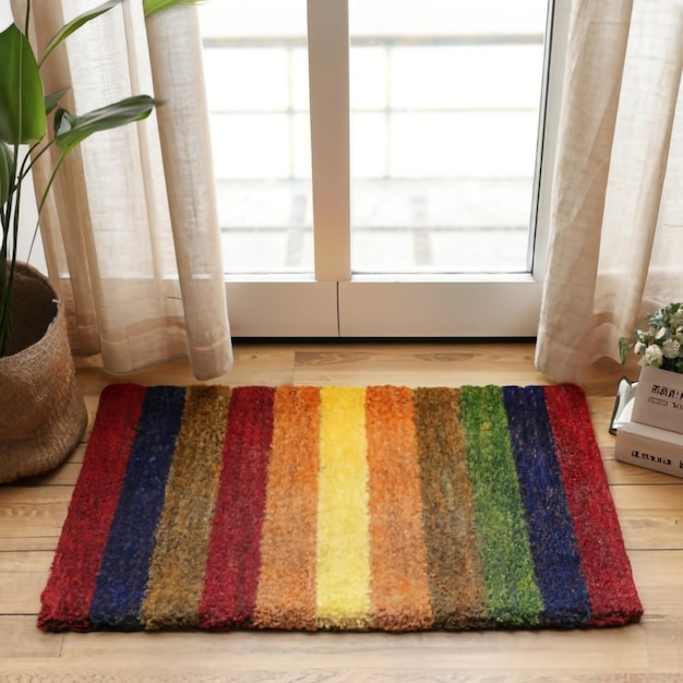 Klassische Amp Beautiful Colorful Woolen Amp Cotton Doormat Für den Eingang des Hauses und die Badezimmertür ma