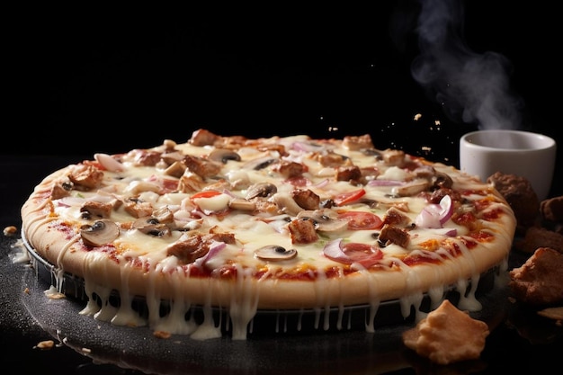 Klassische Pizza-Allure-Visuelle Versuchung