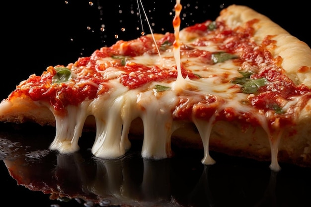 Klassische Pizza Delight visuelle Entrückung