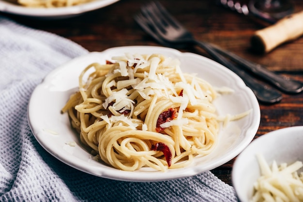Klassische Spaghetti Carbonara