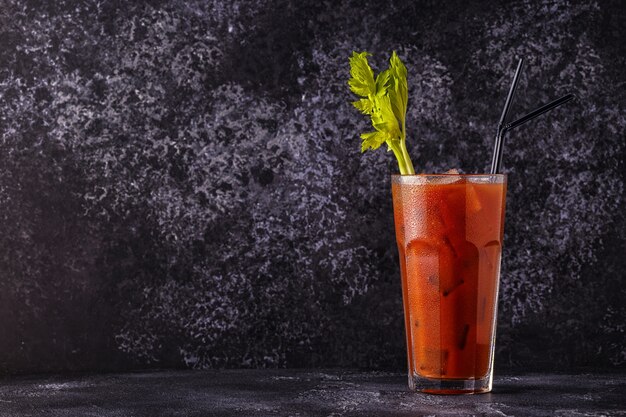 Klassischer Cocktail namens Bloody Mary