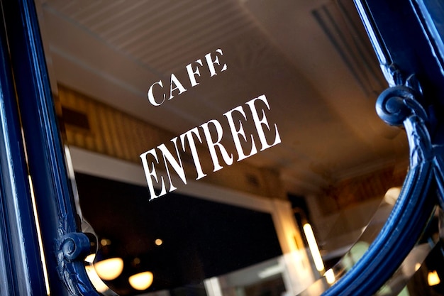 Klassisches französisches Café