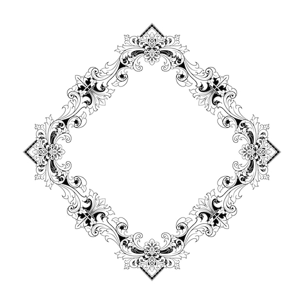klassisches Linienornament