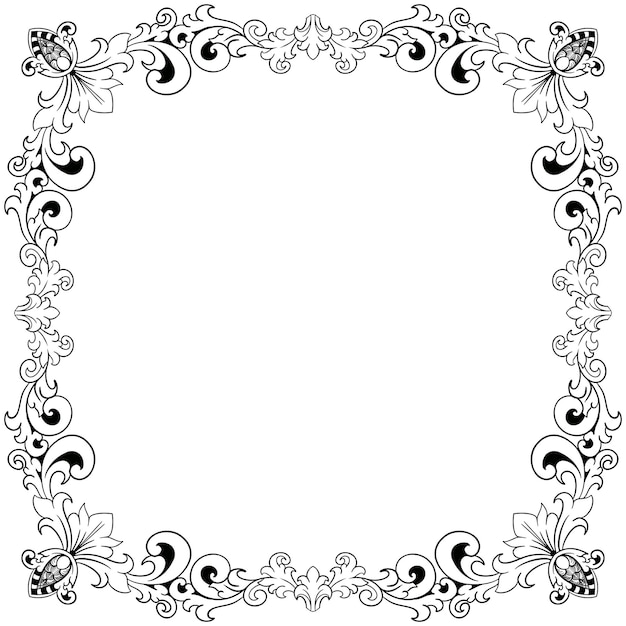 klassisches Linienornament