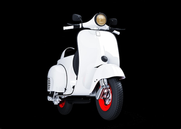 Klassisches Moped