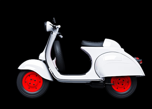 Klassisches Moped