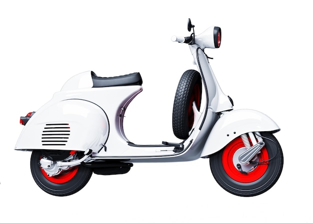 Klassisches Moped