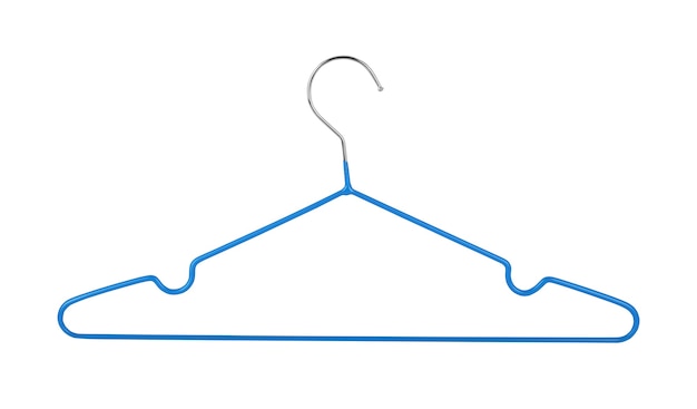 Kleiderbügel isoliert auf weißem Hintergrund