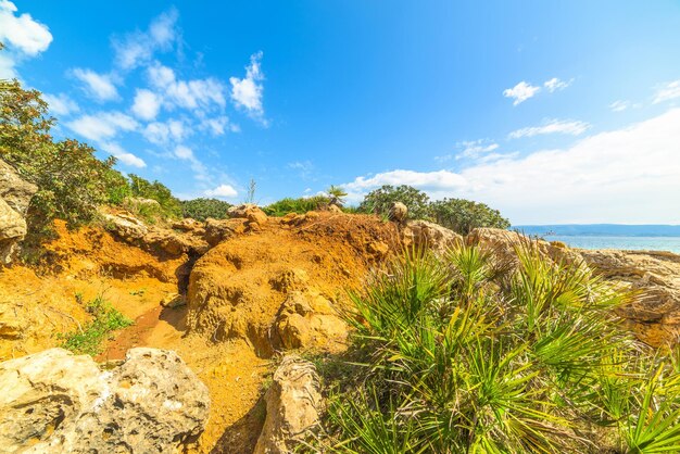 Kleine Bucht in Sardinien Italien