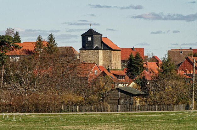 Foto kleine dorfkirche