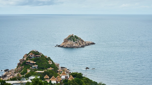 Kleine Insel in der Nähe von Ko Tao, Thailand