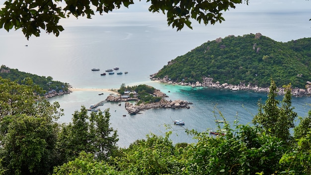 Kleine Insel in der Nähe von Ko Tao, Thailand