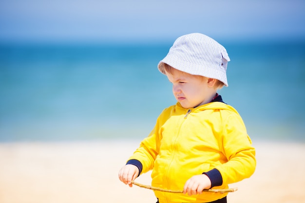 Kleine Saad Bucht am Sandstrand