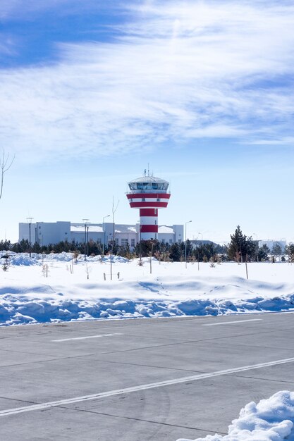 Kleiner Flughafen in Kars - Türkei